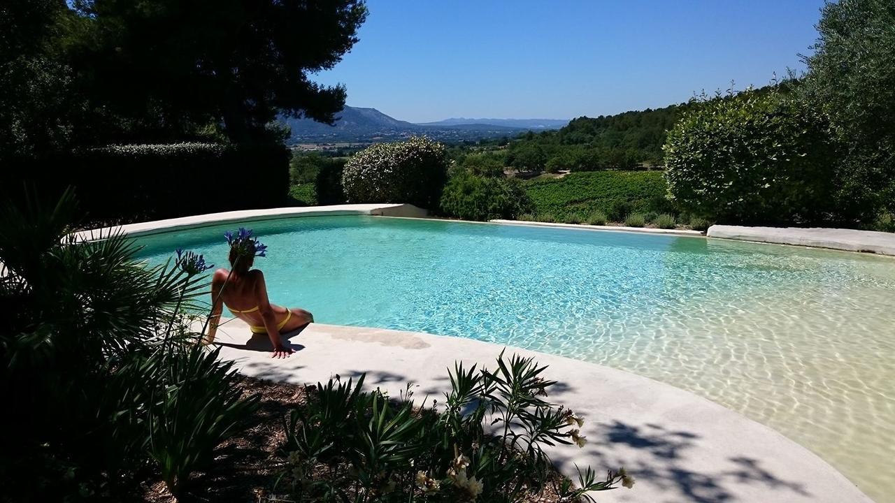 Le Vieux Bistrot Hotell Cabrières-dʼAvignon Exteriör bild