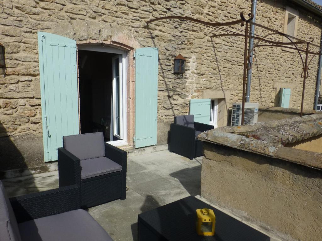 Le Vieux Bistrot Hotell Cabrières-dʼAvignon Rum bild